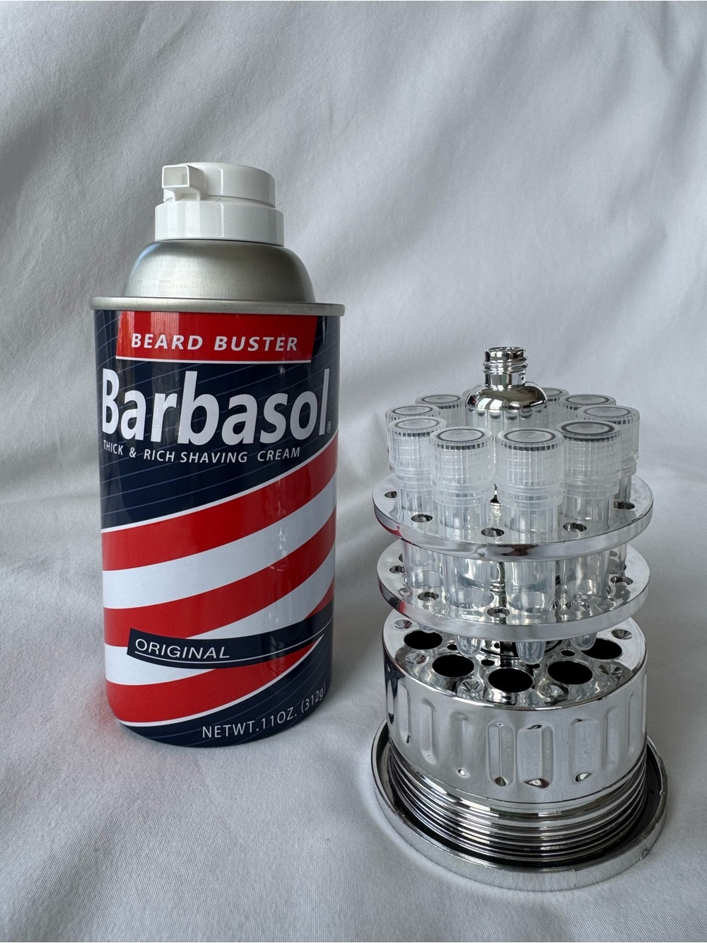Jurassic Park Dennis Nedry Barbasol Cryo Can DNA Embryo Canister Replica Prop